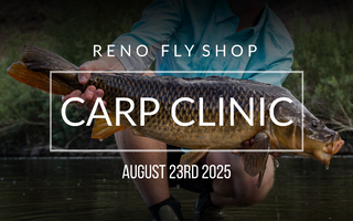 Carp Clinic with Mike Anderson August 23rd | Tips and Tricks for Carp on the Fly