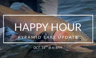 Happy Hour with Mike Anderson | Discussion/Presentation on Pyramid Lake | Thursday, October 16 @ 6:00 PM