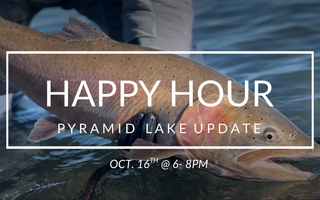 Happy Hour with Mike Anderson | Discussion/Presentation on Pyramid Lake | Thursday, October 16 @ 6:00 PM