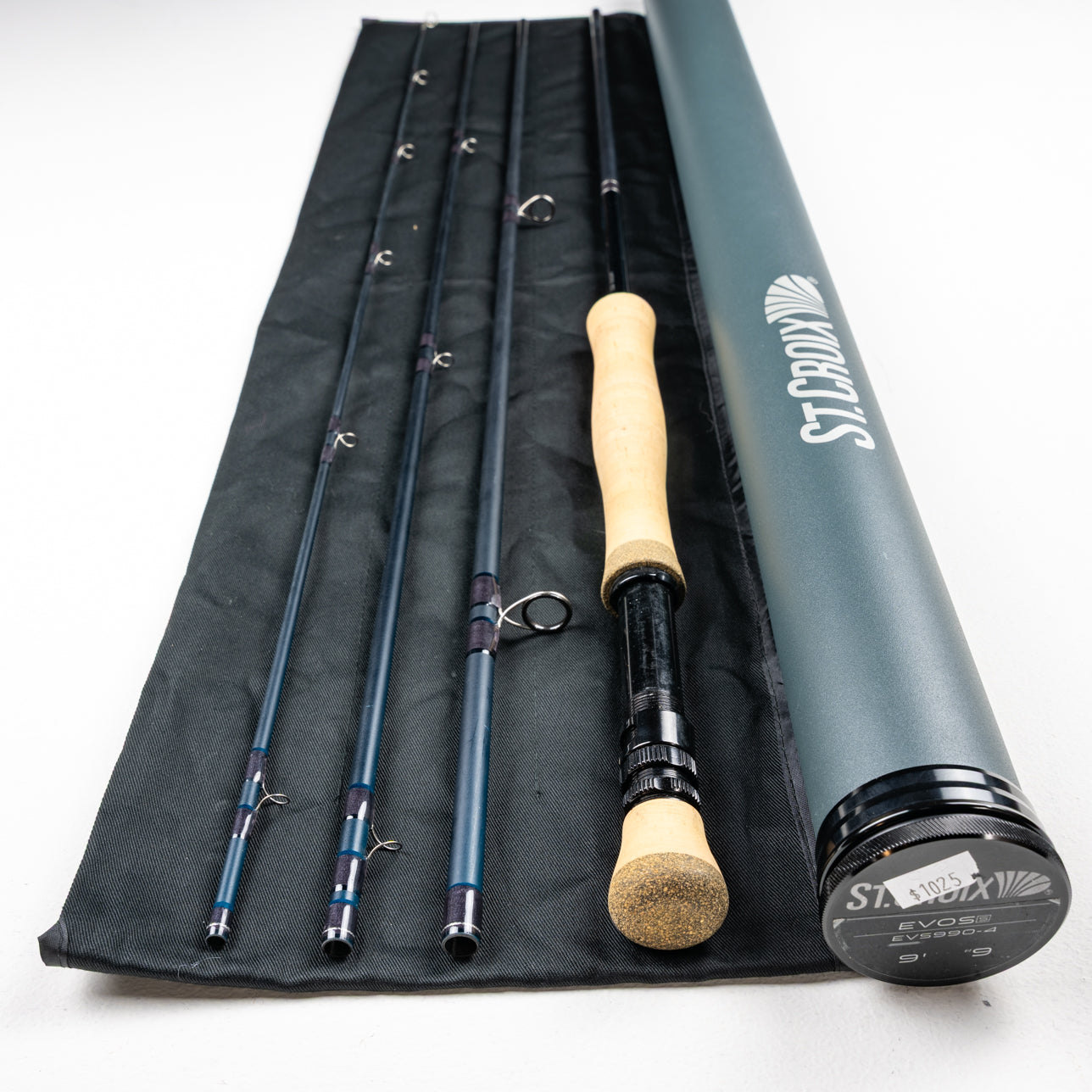 RE-UP ST. CROIX EVOS 9' 9wt FLY ROD w/ TUBE FLY ROD