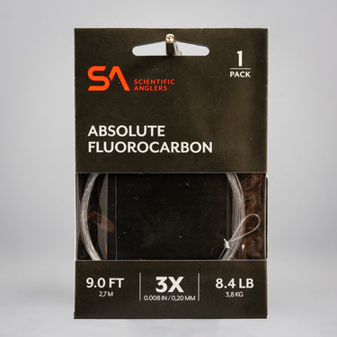 Scientific Anglers Absolute Fluorocarbon Trout 9' Leader