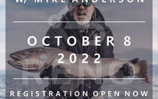 Pyramid Lake Clinic w/ Mike Anderson | Oct 08, 2022 | Registration Open Now