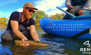 On-the-Water Report | Pyramid Lake and the Truckee River | early November 2022 | Mopcorn Beetle