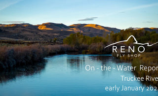 On-the-Water Report | Truckee River | early January 2024 | RFS Custom Jaydacator Leader