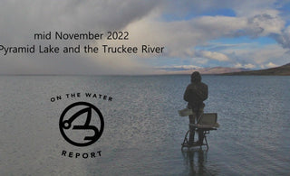 On-the-Water Report | Pyramid Lake and the Truckee River | mid November 2022 | RFS Custom Jaydacator Leader available now
