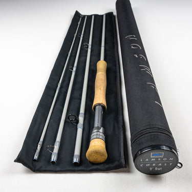 RE-UP LAMSON COBALT 9' 8wt - 4 PC w/ Tube FLY ROD