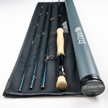 RE-UP ST. CROIX EVOS 9' 8wt FLY ROD  w/ TUBE FLY ROD - Excellent Condition