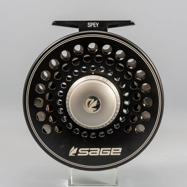 RE-UP SAGE SPEY REEL 6/7/8 STEALTH/SILVER