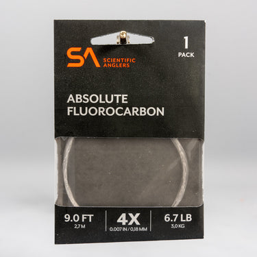 Scientific Anglers Absolute Fluorocarbon Trout 9' Leader