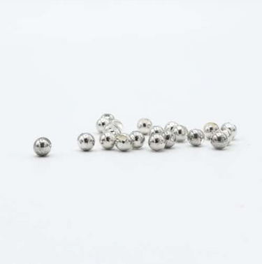 Firehole Slotted Tungsten Bead - Silver