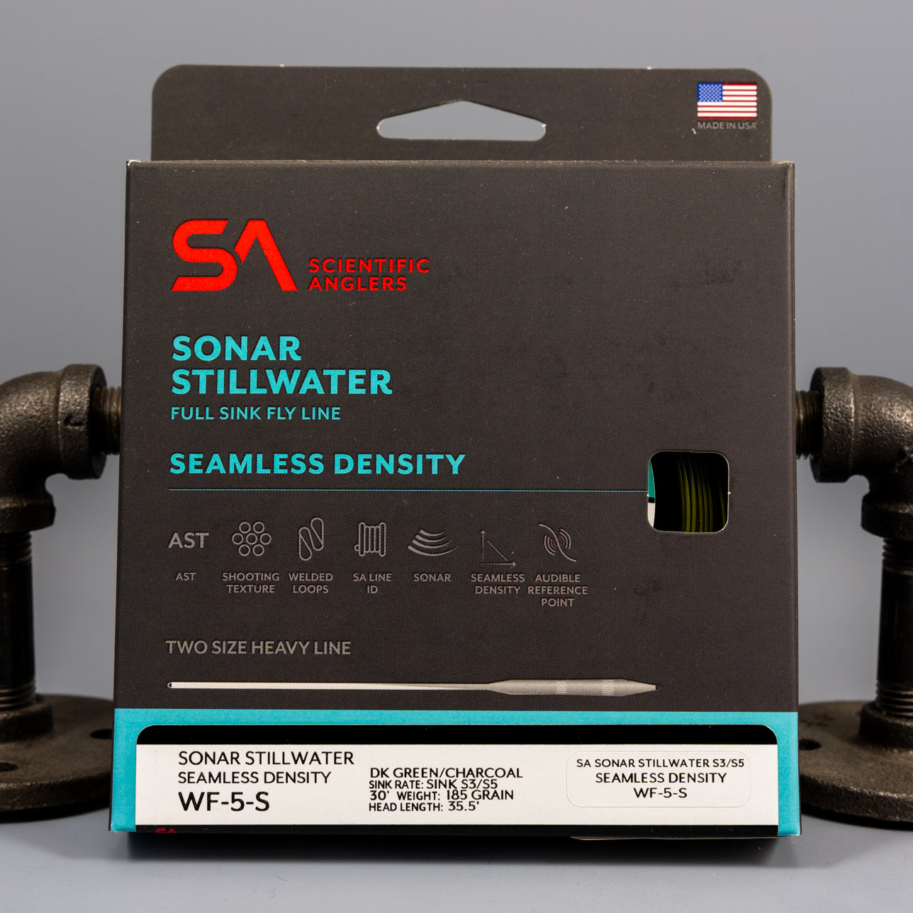Scientific Anglers Sonar Titan Triple Density S3/S5 WF-6-S 210 GRAIN - Ruta de los pioneros Fly Shop Scientific Anglers Sonar Titan Triple Density S3/S5 WF-6-S 210 GRAIN - Ruta de los pioneros Fly Shop
