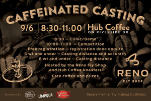 Caffeinated Casting | September 6 | at Riverside Hub Coffee