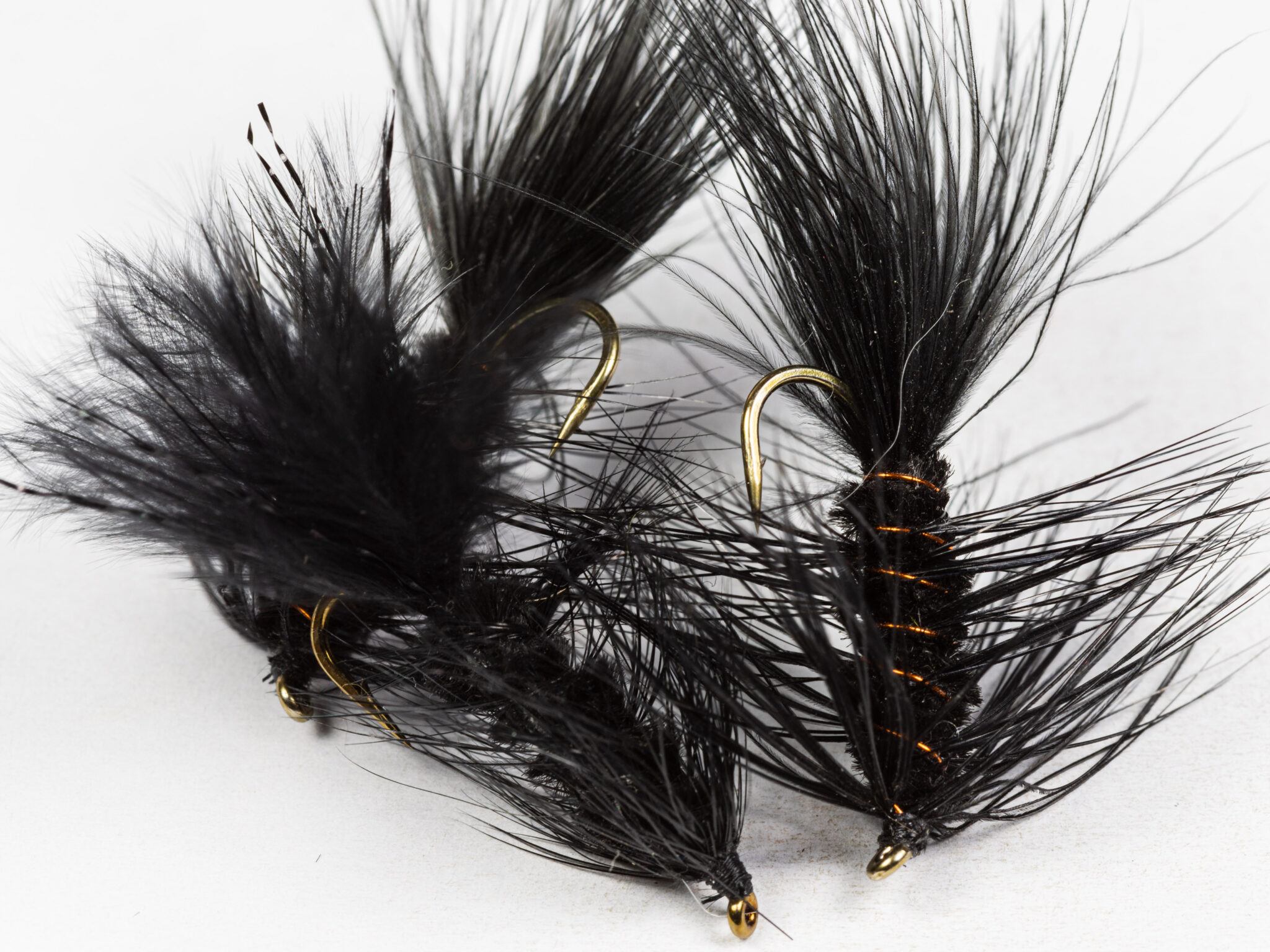 Wooly Bugger Black #8-8986