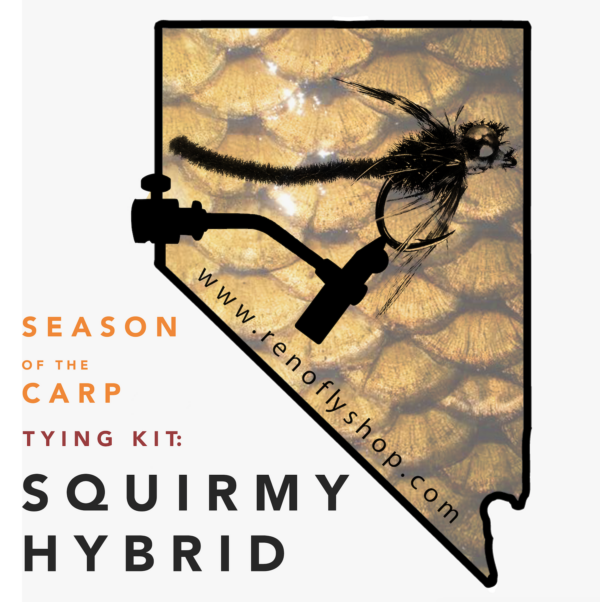 Fly Tying Kit: Squirmy Hybrid