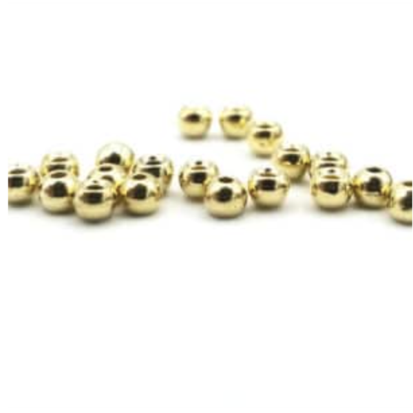 Firehole Round Tungsten Bead - Gold