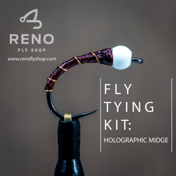 Fly Tying Kit: Holographic Midge