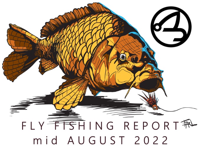 Fly Fishing Report | Truckee River, High Mountain Lakes and Carp | mid August | Gear Highlight; Deeper Sonar and RFS HydroFlask